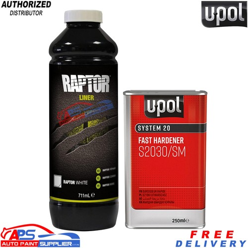 Pol raptor 95l white truck - u-pol, 0.95l