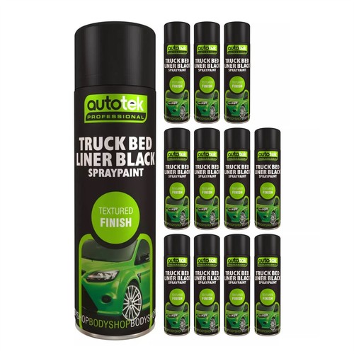 Autotek truck bed liner black - autotek,