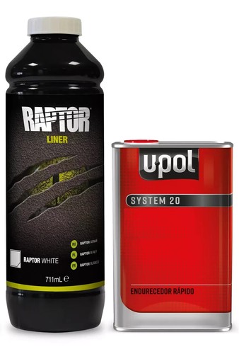 Upol raptor white bottle - white,