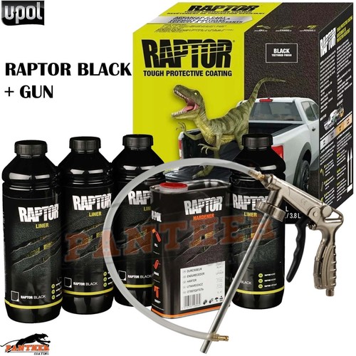 Upol raptor black - black, bed