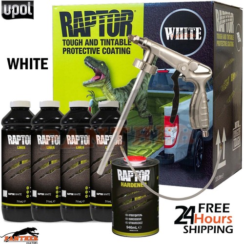 Upol raptor white bed liner - white,